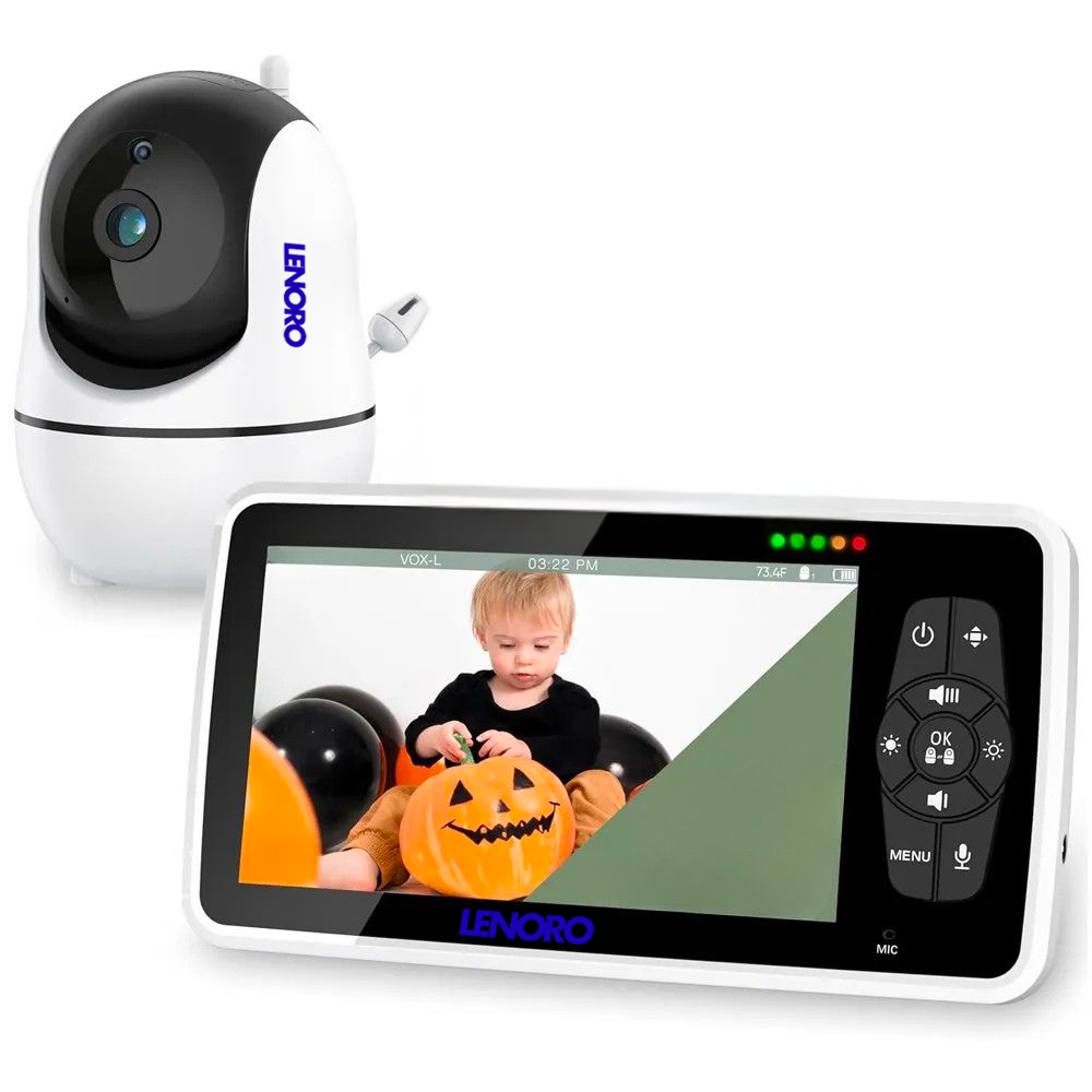 Babyphone Camera LENORO CX3 : HD 1080P, Bi-directionnel