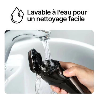 Rasoir électrique V1Pro – Lames 4D ultra - précises et tondeuse intégrée pour un rasage net et confortable - Lenoro FR